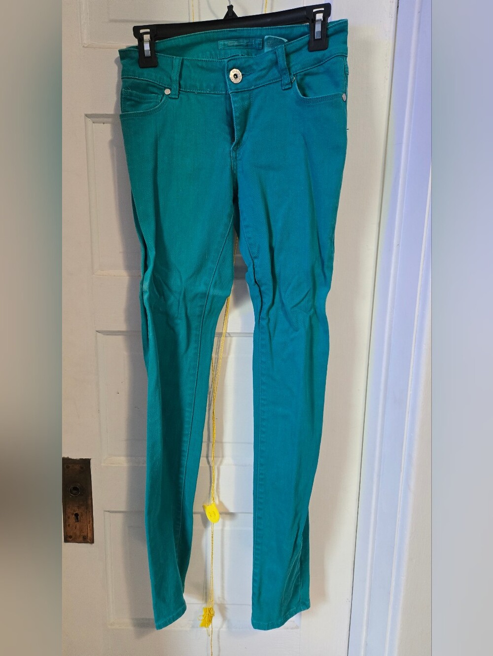 Vintage Stetson Turquoise Teal Skinny Jeans – Size 2